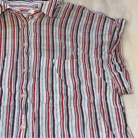 Style & Co. Striped Blouse - Picture 4 of 9